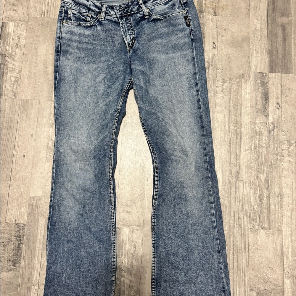 Silver Jeans Blue Flare & Wide Leg Denim